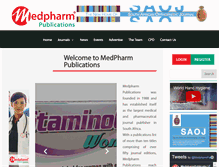 Tablet Screenshot of medpharm.co.za